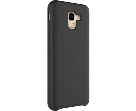 Купить Чехол-накладка TOTO Liquid Silicone case Samsung Galaxy J6 2018 Black, фото , изображение 2, характеристики, отзывы