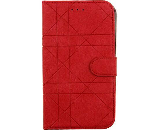 Придбати Чехол-книжка TOTO Book Silicone Slide Universal Cover 6,5" (№3) Red, image , характеристики, відгуки