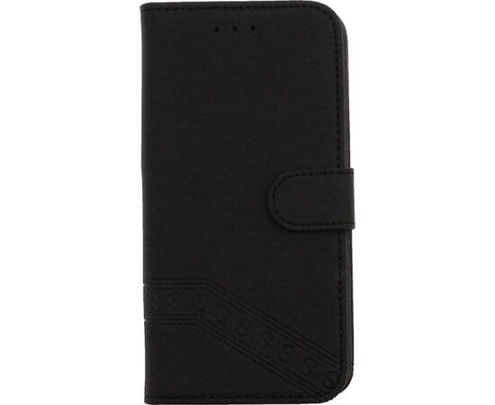 Придбати Чехол-книжка TOTO Book Silicone Slide Universal Cover 5,6" (№4) Black, image , характеристики, відгуки