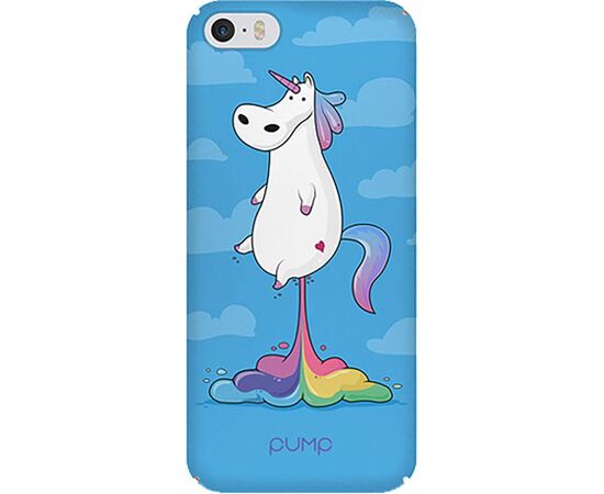 Придбати Чехол-накладка PUMP Tender Touch Case for iPhone 5/5s/SE Soaring Unicorn, image , характеристики, відгуки