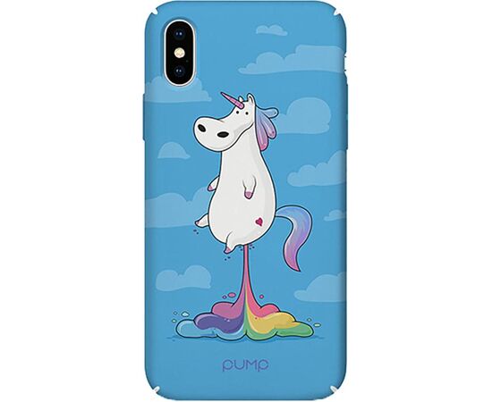 Купить Чехол-накладка PUMP Tender Touch Case for iPhone X/XS Soaring Unicorn, фото , характеристики, отзывы