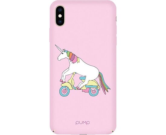 Купить Чехол-накладка PUMP Tender Touch Case for iPhone XS Max Unicorn Biker, фото , характеристики, отзывы