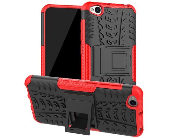 Придбати Чехол-накладка TOTO Dazzle Kickstand 2 in 1 Case Xiaomi Redmi Go Red, image , зображення 2, характеристики, відгуки