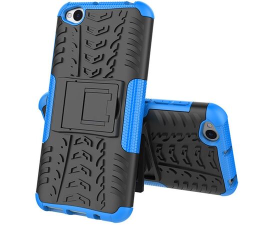 Придбати Чехол-накладка TOTO Dazzle Kickstand 2 in 1 Case Xiaomi Redmi Go Blue, image , характеристики, відгуки