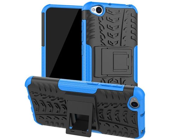 Придбати Чехол-накладка TOTO Dazzle Kickstand 2 in 1 Case Xiaomi Redmi Go Blue, image , зображення 2, характеристики, відгуки