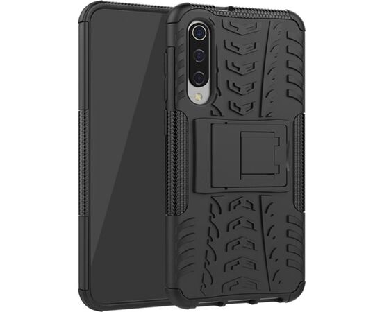 Придбати Чехол-накладка TOTO Dazzle Kickstand 2 in 1 Case Xiaomi Mi 9 SE Black, image , зображення 2, характеристики, відгуки