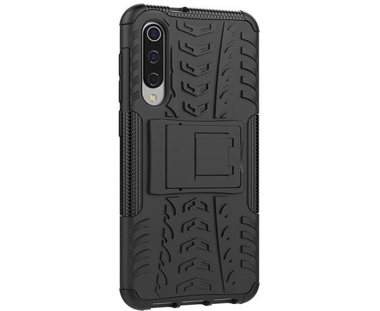 Придбати Чехол-накладка TOTO Dazzle Kickstand 2 in 1 Case Xiaomi Mi 9 SE Black, image , зображення 6, характеристики, відгуки