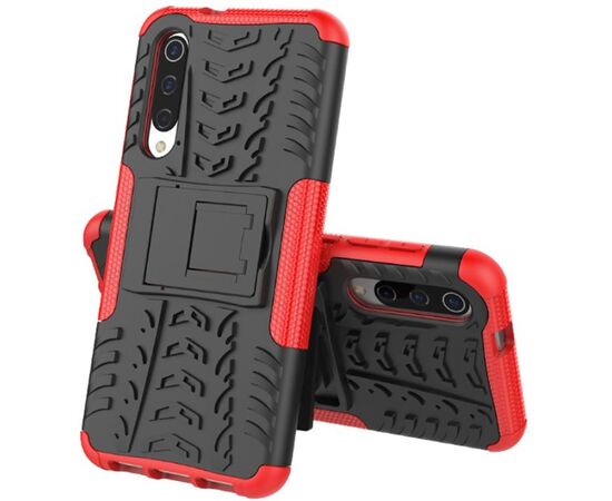 Купить Чехол-накладка TOTO Dazzle Kickstand 2 in 1 Case Xiaomi Mi 9 SE Red, фото , характеристики, отзывы