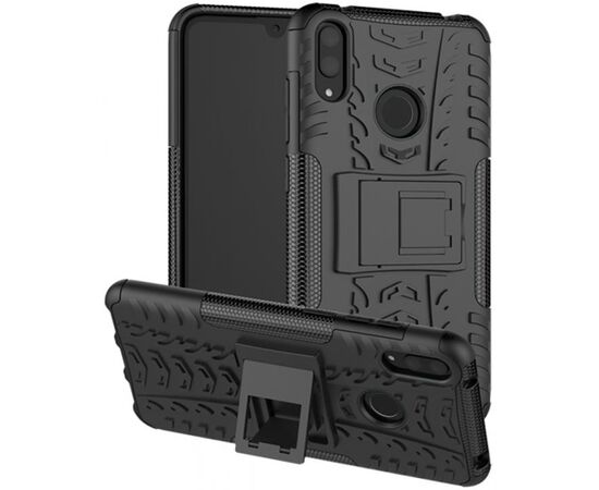 Придбати Чехол-накладка TOTO Dazzle Kickstand 2 in 1 Case Huawei Y7 Pro 2019/Enjoy 9 Black, image , зображення 2, характеристики, відгуки