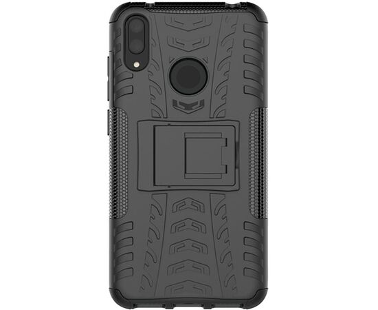 Придбати Чехол-накладка TOTO Dazzle Kickstand 2 in 1 Case Huawei Y7 Pro 2019/Enjoy 9 Black, image , зображення 3, характеристики, відгуки