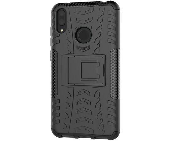 Придбати Чехол-накладка TOTO Dazzle Kickstand 2 in 1 Case Huawei Y7 Pro 2019/Enjoy 9 Black, image , зображення 4, характеристики, відгуки