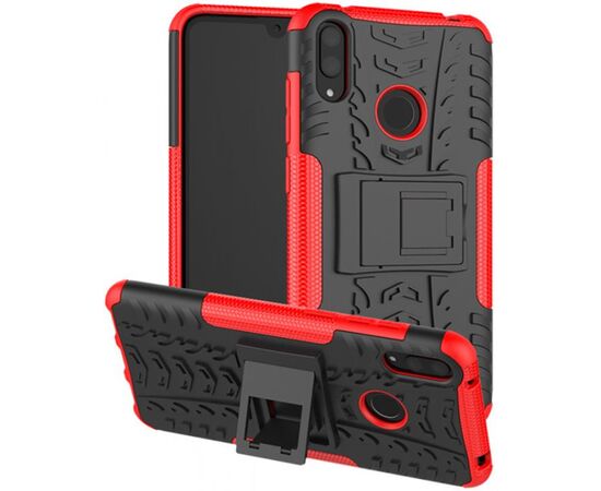 Купить Чехол-накладка TOTO Dazzle Kickstand 2 in 1 Case Huawei Y7 Pro 2019/Enjoy 9 Red, фото , изображение 2, характеристики, отзывы