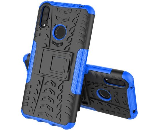 Придбати Чехол-накладка TOTO Dazzle Kickstand 2 in 1 Case Huawei Y7 Pro 2019/Enjoy 9 Blue, image , характеристики, відгуки