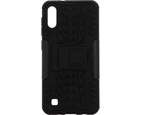 Придбати Чехол-накладка TOTO Dazzle Kickstand 2 in 1 Case Samsung Galaxy A10 Black, image , зображення 3, характеристики, відгуки