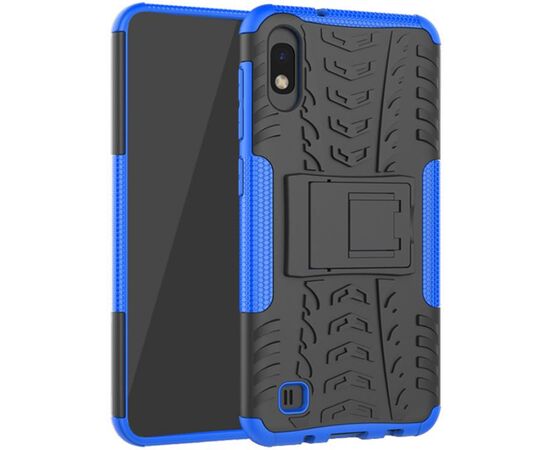 Придбати Чехол-накладка TOTO Dazzle Kickstand 2 in 1 Case Samsung Galaxy M10 Blue, image , зображення 2, характеристики, відгуки