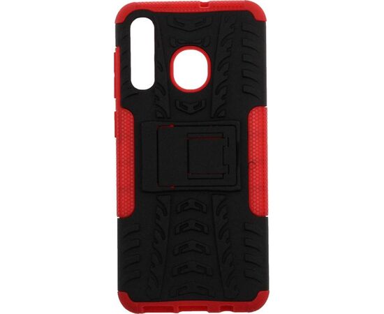 Придбати Чехол-накладка TOTO Dazzle Kickstand 2 in 1 Case Samsung Galaxy A20/A30 Red, image , зображення 4, характеристики, відгуки