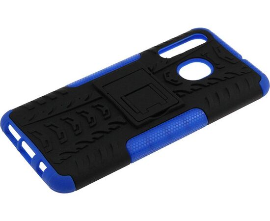 Купить Чехол-накладка TOTO Dazzle Kickstand 2 in 1 Case Samsung Galaxy A20/A30 Blue, фото , изображение 6, характеристики, отзывы