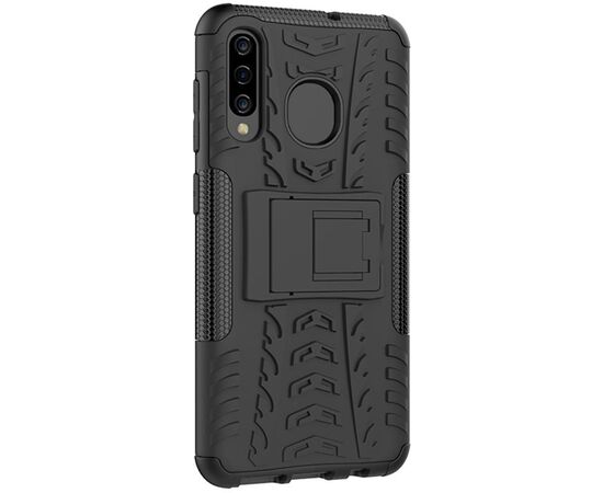 Придбати Чехол-накладка TOTO Dazzle Kickstand 2 in 1 Case Samsung Galaxy A30s/A50/A50s Black, image , зображення 2, характеристики, відгуки