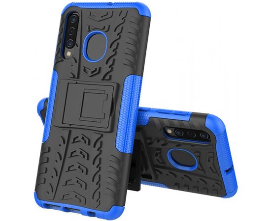 Придбати Чехол-накладка TOTO Dazzle Kickstand 2 in 1 Case Samsung Galaxy A30s/A50/A50s Blue, image , характеристики, відгуки