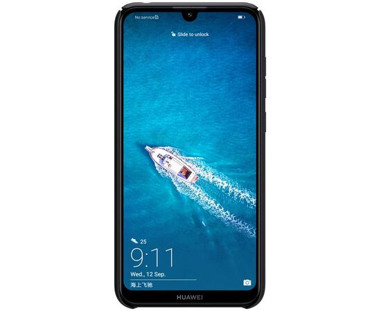 Придбати Чехол-накладка Nillkin Super Frosted Shield Huawei Y7 Pro 2019/Enjoy 9 Black, image , зображення 2, характеристики, відгуки