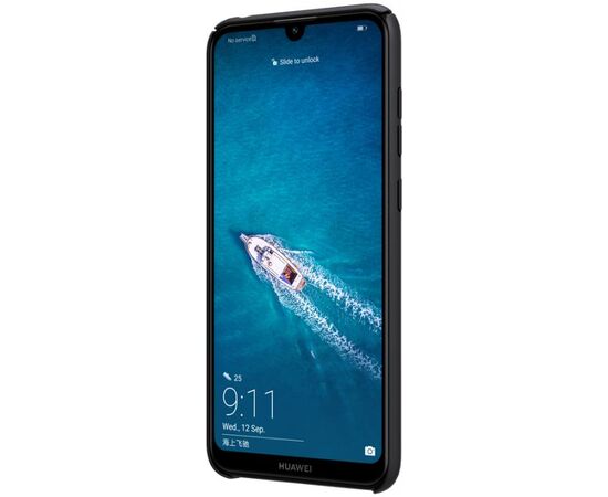 Придбати Чехол-накладка Nillkin Super Frosted Shield Huawei Y7 Pro 2019/Enjoy 9 Black, image , зображення 3, характеристики, відгуки