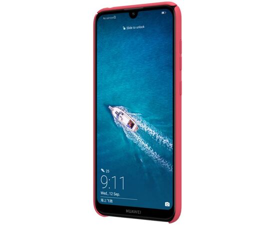 Придбати Чехол-накладка Nillkin Super Frosted Shield Huawei Y7 Pro 2019/Enjoy 9 Red, image , зображення 3, характеристики, відгуки