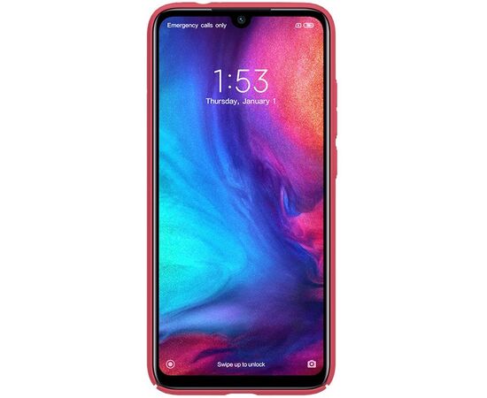 Придбати Чехол-накладка Nillkin Super Frosted Shield Xiaomi Redmi Note 7 Red, image , зображення 2, характеристики, відгуки