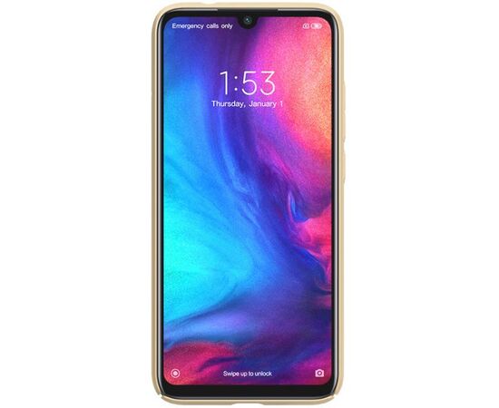 Придбати Чехол-накладка Nillkin Super Frosted Shield Xiaomi Redmi Note 7 Gold, image , зображення 2, характеристики, відгуки