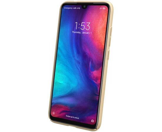 Придбати Чехол-накладка Nillkin Super Frosted Shield Xiaomi Redmi Note 7 Gold, image , зображення 3, характеристики, відгуки