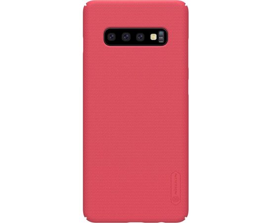 Придбати Чехол-накладка Nillkin Super Frosted Shield Samsung Galaxy S10 G973 Red, image , характеристики, відгуки