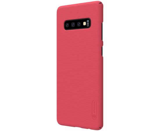 Придбати Чехол-накладка Nillkin Super Frosted Shield Samsung Galaxy S10 G973 Red, image , зображення 2, характеристики, відгуки