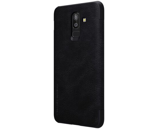 Придбати Чехол-книжка Nillkin Qin Leather Case Samsung Galaxy J8 2018 Black, image , зображення 3, характеристики, відгуки