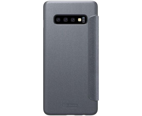 Купить Чехол-книжка Nillkin Sparkle Leather Case Samsung Galaxy S10+ Black, фото , изображение 2, характеристики, отзывы