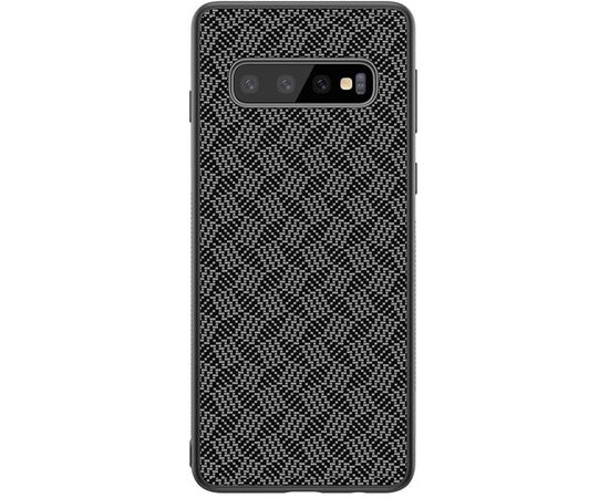 Купить Чехол-книжка Nillkin Synthetic Fiber Case Samsung Galaxy S10 Black, фото , характеристики, отзывы