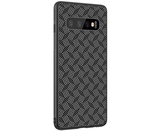 Купить Чехол-книжка Nillkin Synthetic Fiber Case Samsung Galaxy S10 Black, фото , изображение 3, характеристики, отзывы