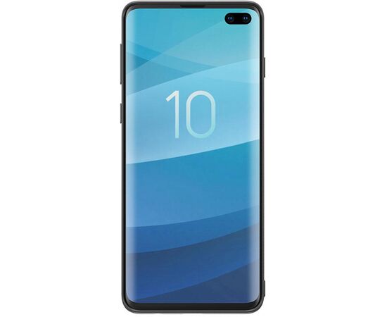 Купить Чехол-книжка Nillkin Synthetic Fiber Case Samsung Galaxy S10+ Black, фото , изображение 2, характеристики, отзывы