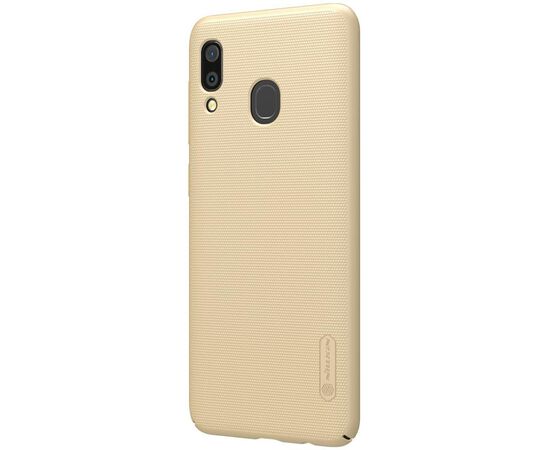 Купить Чехол-накладка Nillkin Super Frosted Shield Samsung Galaxy A30 A305 Gold, фото , изображение 3, характеристики, отзывы