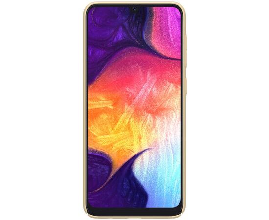 Купить Чехол-накладка Nillkin Super Frosted Shield Samsung Galaxy A50 A505 Gold, фото , изображение 2, характеристики, отзывы