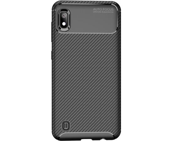 Купить Чехол-накладка TOTO TPU Carbon Fiber 1,5mm Case Samsung Galaxy A10 Black, фото , изображение 5, характеристики, отзывы