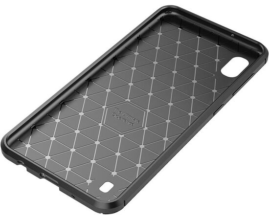 Купить Чехол-накладка TOTO TPU Carbon Fiber 1,5mm Case Samsung Galaxy A10 Black, фото , изображение 9, характеристики, отзывы