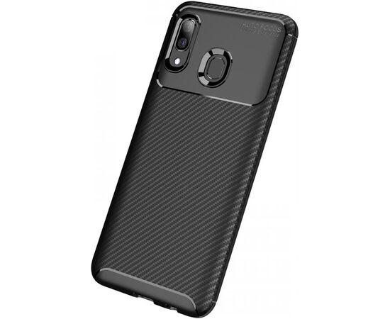 Купить Чехол-накладка TOTO TPU Carbon Fiber 1,5mm Case Samsung Galaxy A20/A30 Black, фото , характеристики, отзывы