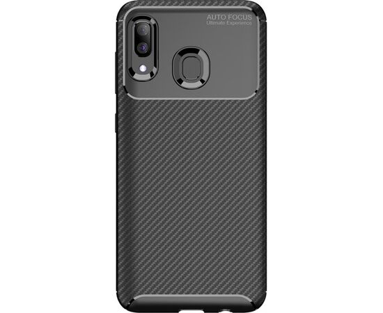 Купить Чехол-накладка TOTO TPU Carbon Fiber 1,5mm Case Samsung Galaxy A20/A30 Black, фото , изображение 5, характеристики, отзывы