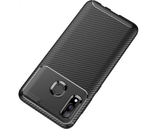 Придбати Чехол-накладка TOTO TPU Carbon Fiber 1,5mm Case Samsung Galaxy A20/A30 Black, image , зображення 7, характеристики, відгуки