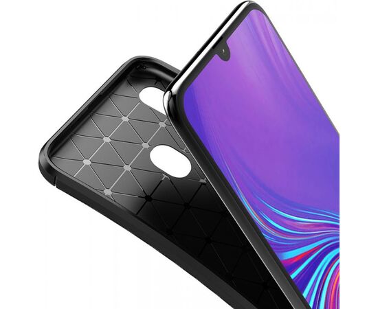 Придбати Чехол-накладка TOTO TPU Carbon Fiber 1,5mm Case Samsung Galaxy A20/A30 Black, image , зображення 8, характеристики, відгуки