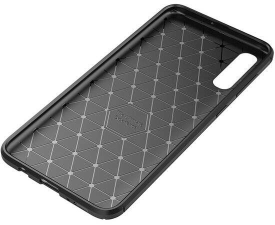 Придбати Чехол-накладка TOTO TPU Carbon Fiber 1,5mm Case Samsung Galaxy A30s/A50/A50s Black, image , зображення 9, характеристики, відгуки