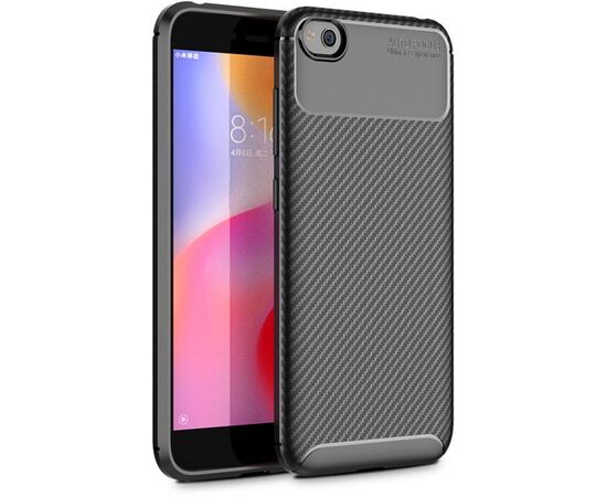 Придбати Чехол-накладка TOTO TPU Carbon Fiber 1,5mm Case Xiaomi Redmi Go Black, image , зображення 2, характеристики, відгуки