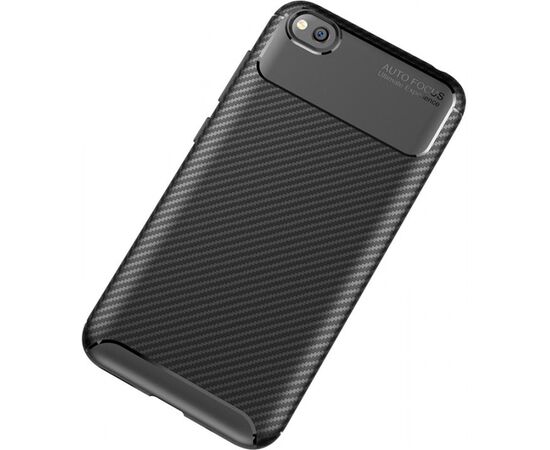 Придбати Чехол-накладка TOTO TPU Carbon Fiber 1,5mm Case Xiaomi Redmi Go Black, image , зображення 3, характеристики, відгуки