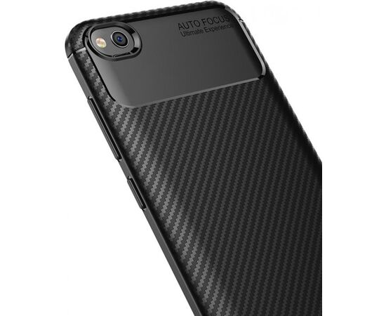 Придбати Чехол-накладка TOTO TPU Carbon Fiber 1,5mm Case Xiaomi Redmi Go Black, image , зображення 4, характеристики, відгуки