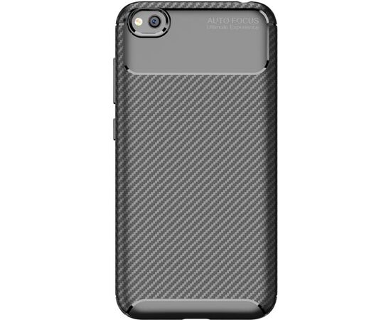 Придбати Чехол-накладка TOTO TPU Carbon Fiber 1,5mm Case Xiaomi Redmi Go Black, image , зображення 5, характеристики, відгуки