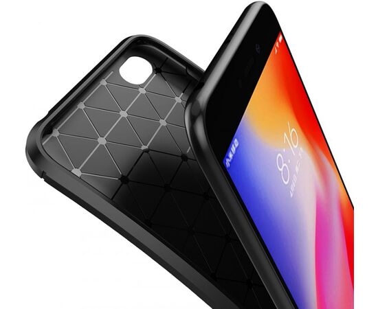 Придбати Чехол-накладка TOTO TPU Carbon Fiber 1,5mm Case Xiaomi Redmi Go Black, image , зображення 8, характеристики, відгуки